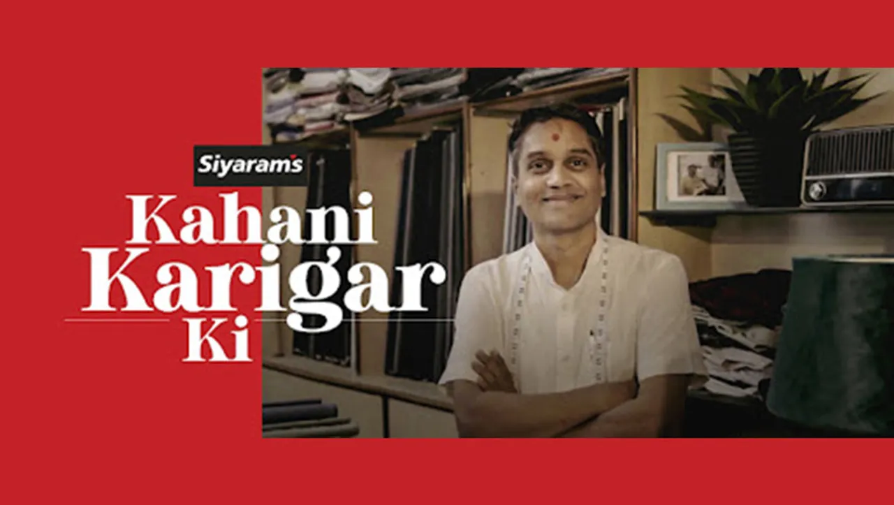 Siyaram's honours the tailoring community with ‘Kahani Karigar Ki' campaign