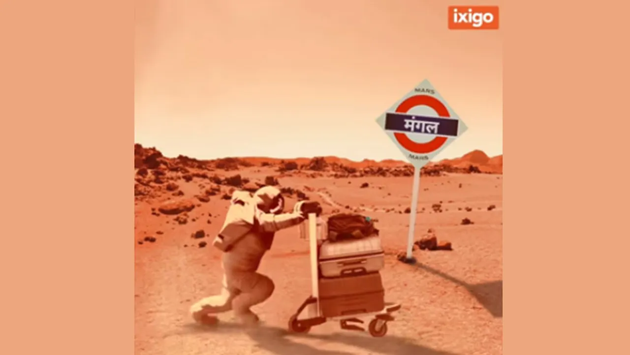 Space travel & train journey come together in ixigo's “Agla Station Mars” campaign