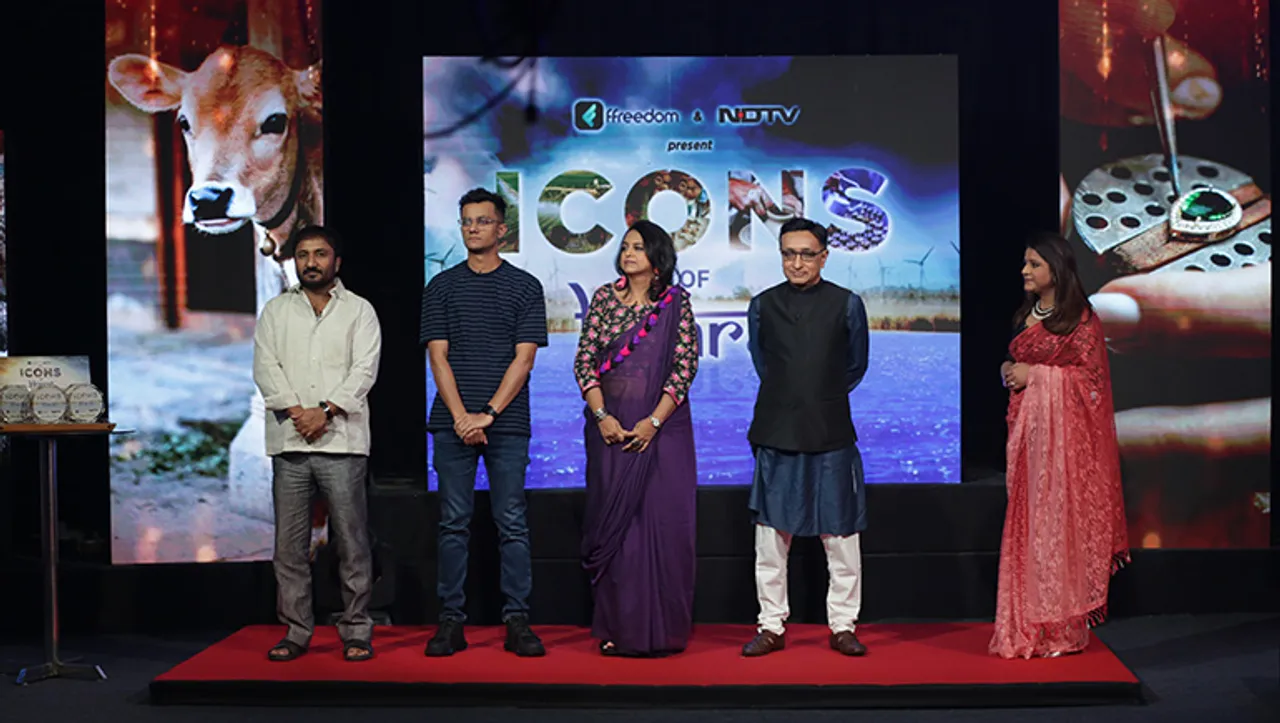 Ffreedom app and NDTV Network launch ‘Icons of Bharat' show