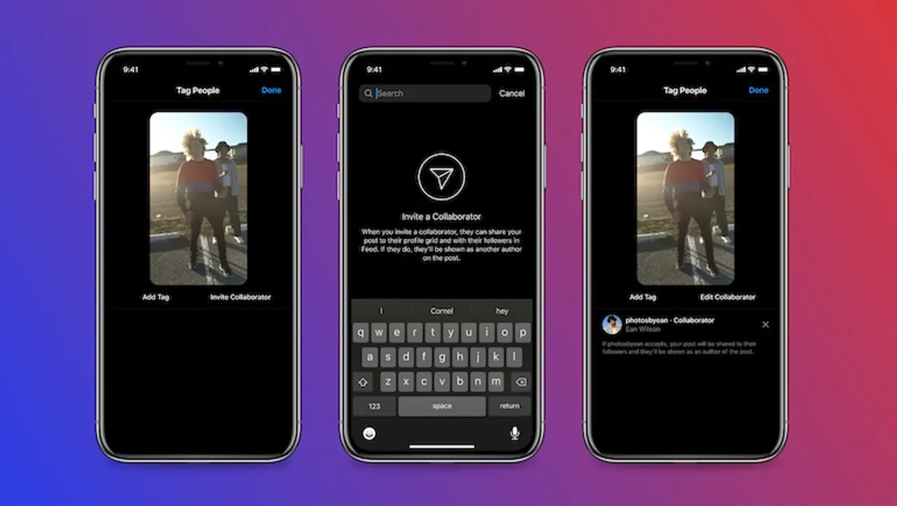 Instagram begins testing the ability for people to collaborate on Feed Posts and Reels with ‘Collab'