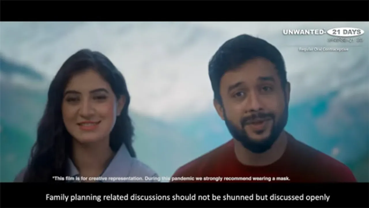 Mankind Pharma's Unwanted 21 Days aims to normalise conversation around contraception through #ShhNotOkPlease