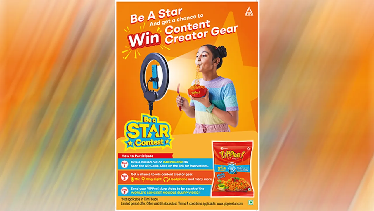 YiPPee! Noodles invites consumers to shoot and share their creative ‘Noodle slurping moment'