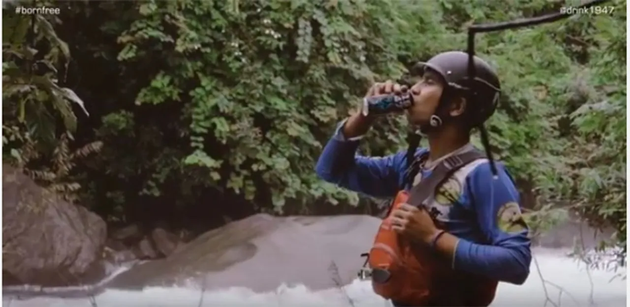 Energy drink 1947 showcases inspiring stories of two kayakers pursuing their passions