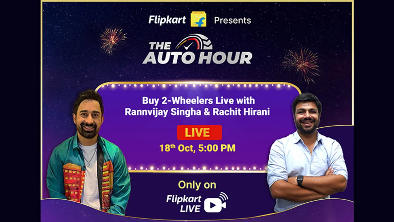 Flipkart to host Live Commerce event for two-wheelers on its app