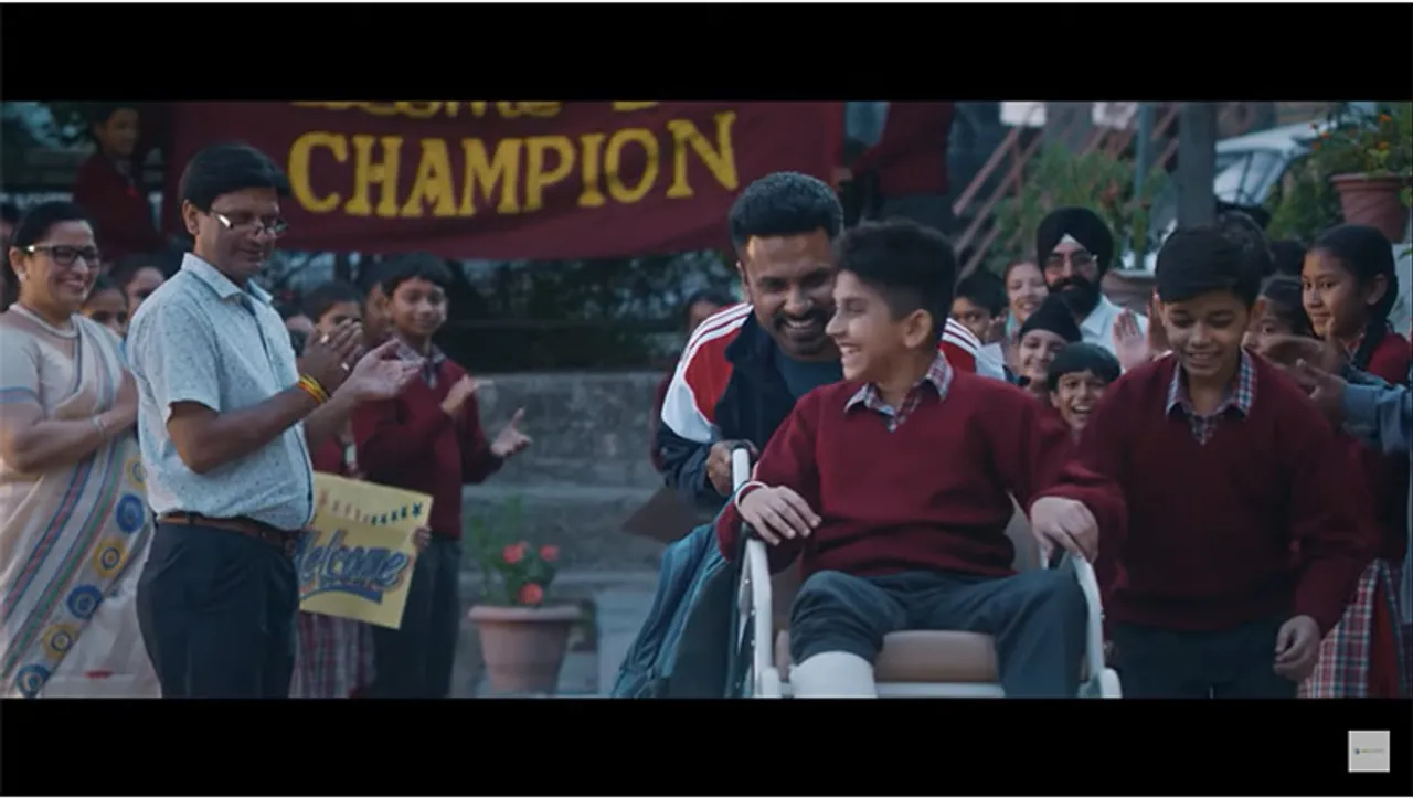 JK Cement's digital film urges people to create inclusive infrastructure for differently enabled students