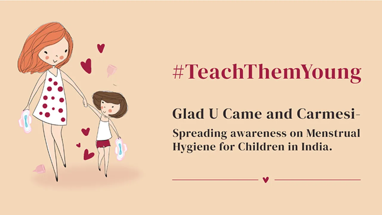 Carmesi ties up with Glad U Came to spread awareness on menstrual hygiene through influencers