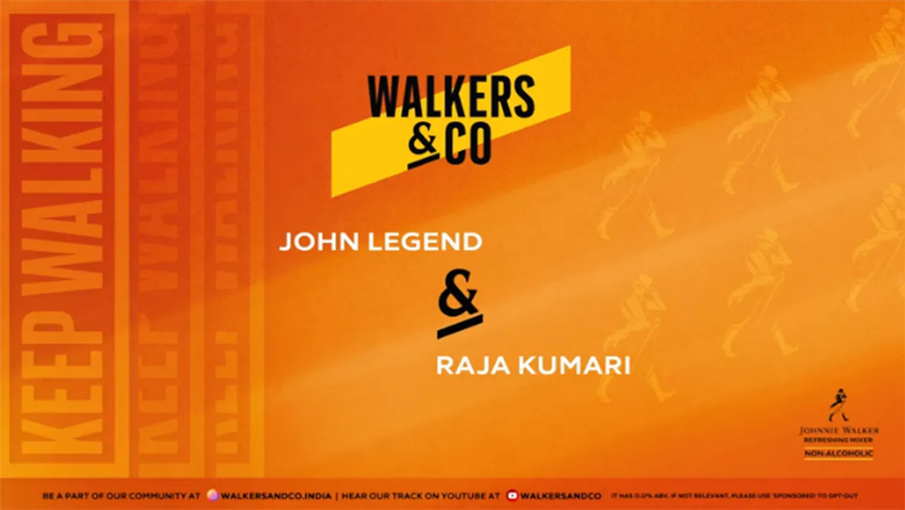 John Legend and Raja Kumari collaborate to create anthem for Johnnie Walker Refreshing Mixer