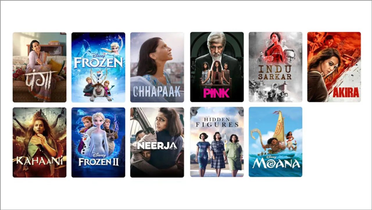 Ariel India and Disney+Hotstar curate a list of films and shows that #SeeEqual