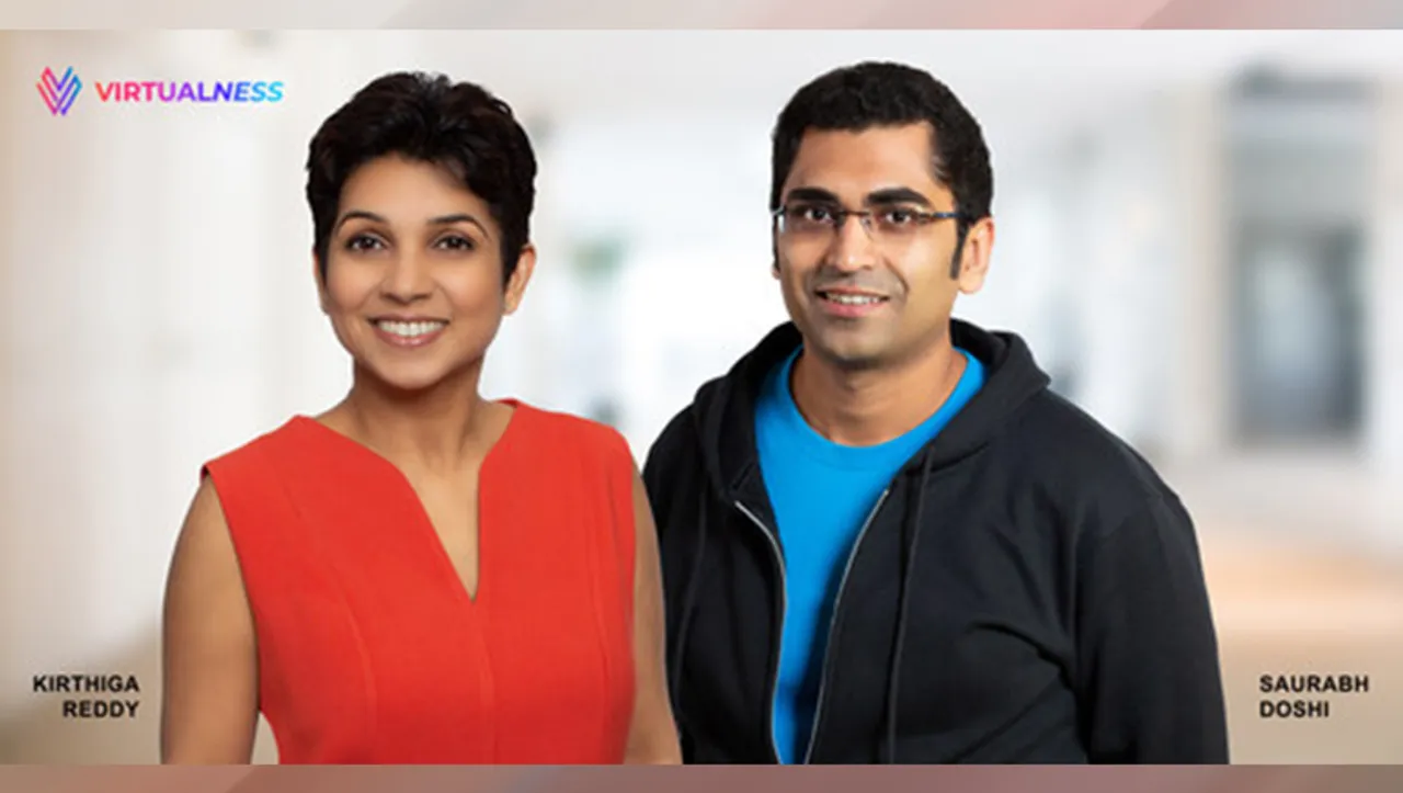Former Meta executives Kirthiga Reddy and Saurabh Doshi raise $8 mn for Web3 startup Virtualness