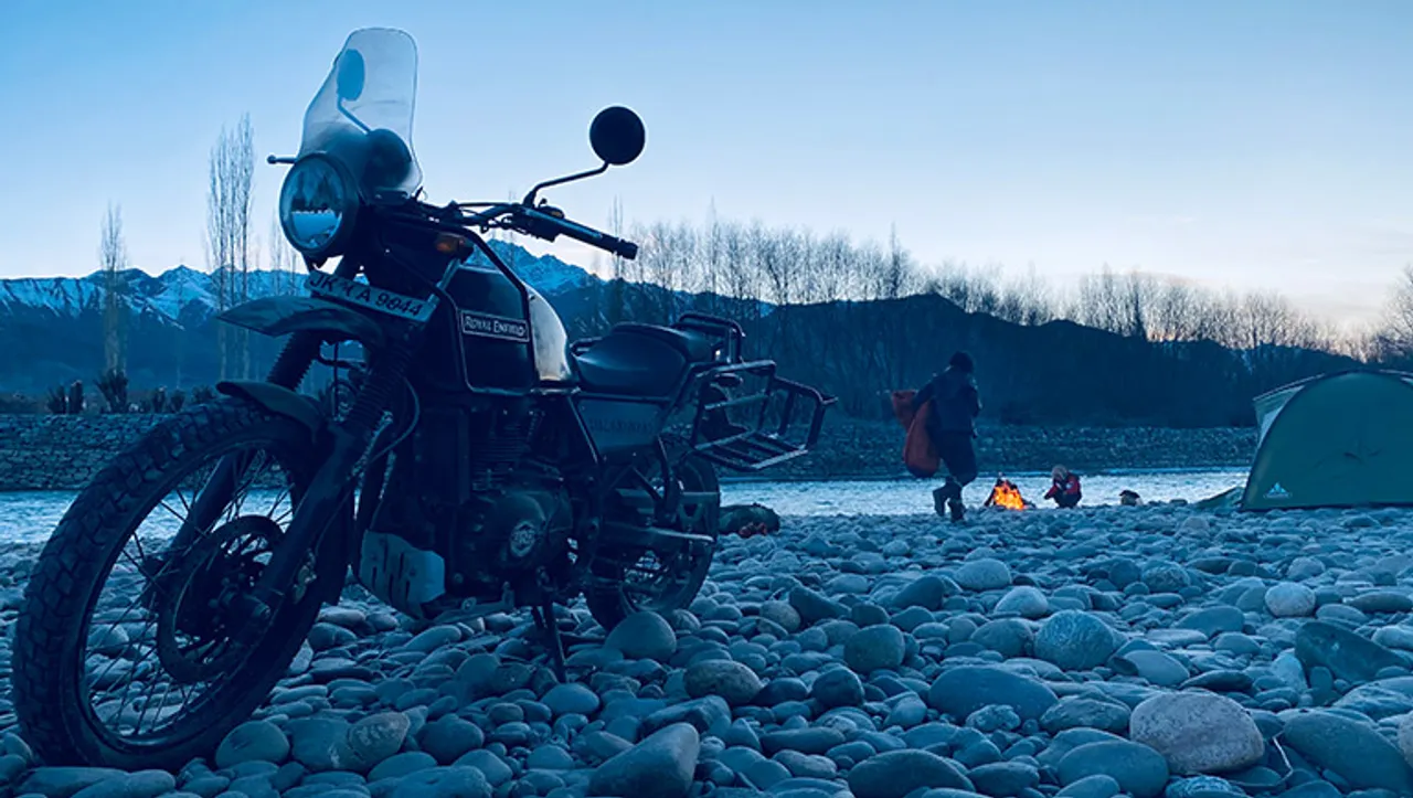 Royal Enfield's film Home maps a female biker's long ride through Ladakh and her journey back home