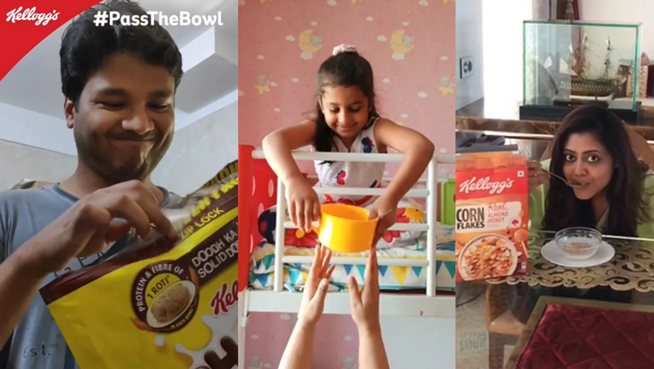 Kellogg's banks on user-generated content for latest campaign #PassTheBowl