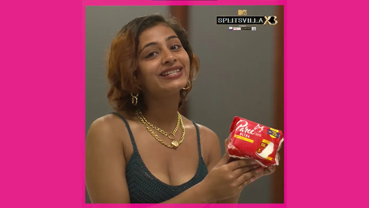 Paree Sanitary Pads partners with  MTV for Splitsvilla X3 to create awareness around menstruation