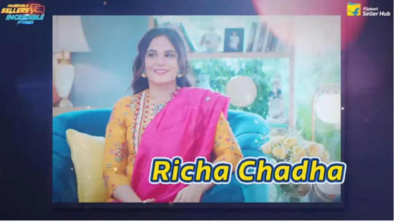 Flipkart Seller Hub launches talk show “Incredible Sellers, Incredible Stories” with actor Richa Chadha