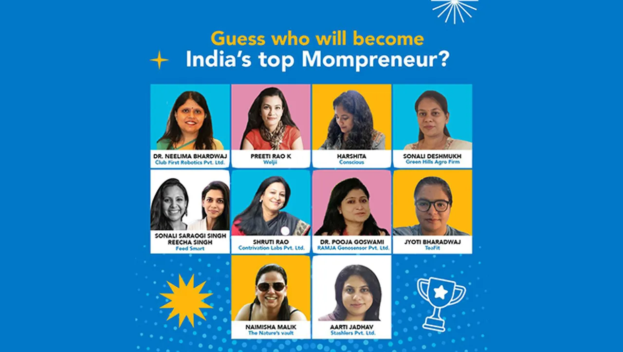 The Moms Co. Mompreneurs Show for India's leading mom-led startups announces top 10 finalists