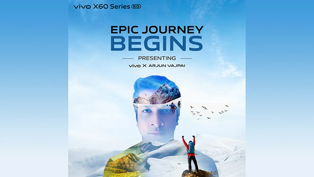 Vivo collaborates with Arjun Vajpai on his quest to climb Mount Everest