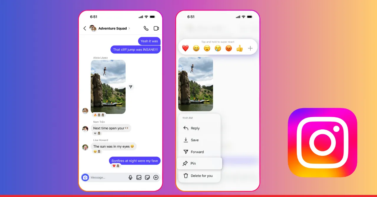 Instagram DM Features