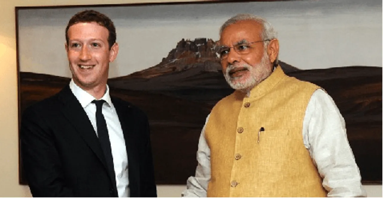 Facebook CEO expressed eagerness to support govt's Digital India inititaive