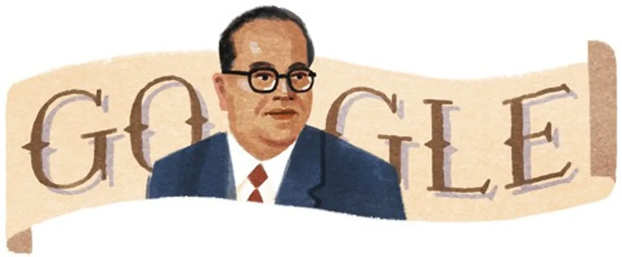 Google's Doodle For Dr BR Ambedkar