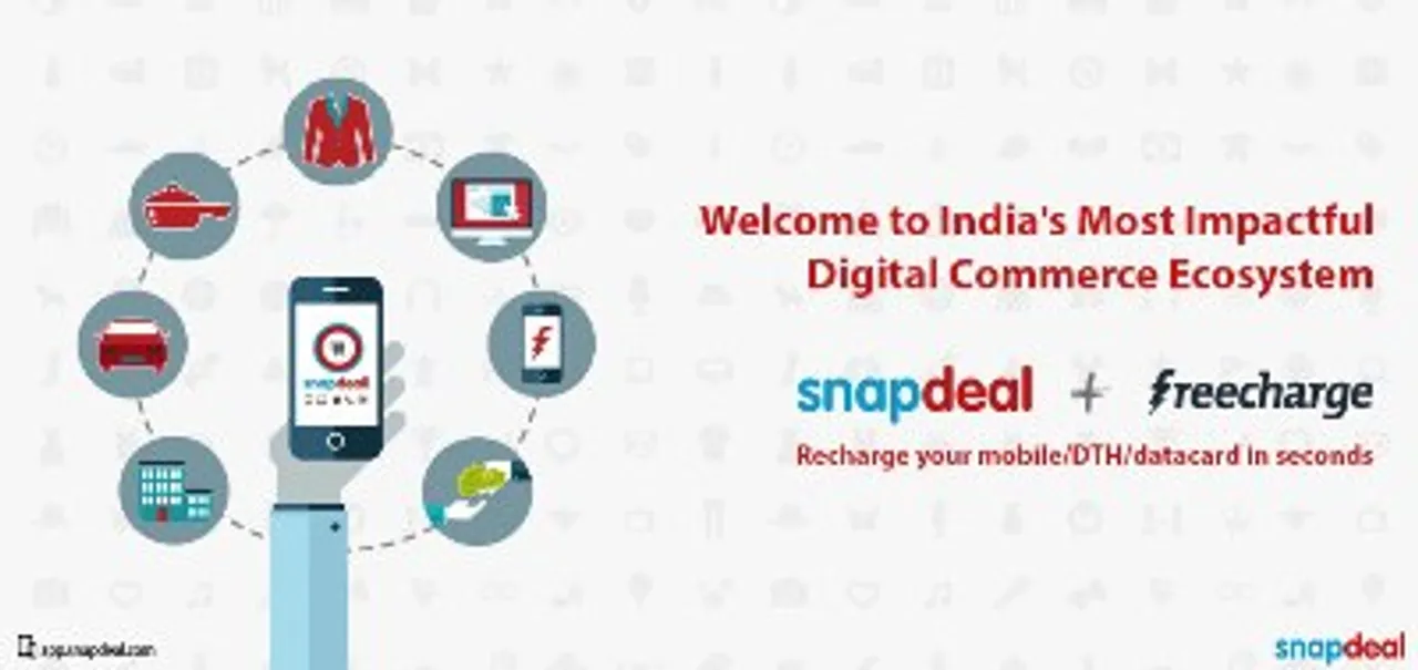 Snapdeal Acquires FreeCharge To Become The Largest Mobile Commerce Company In India