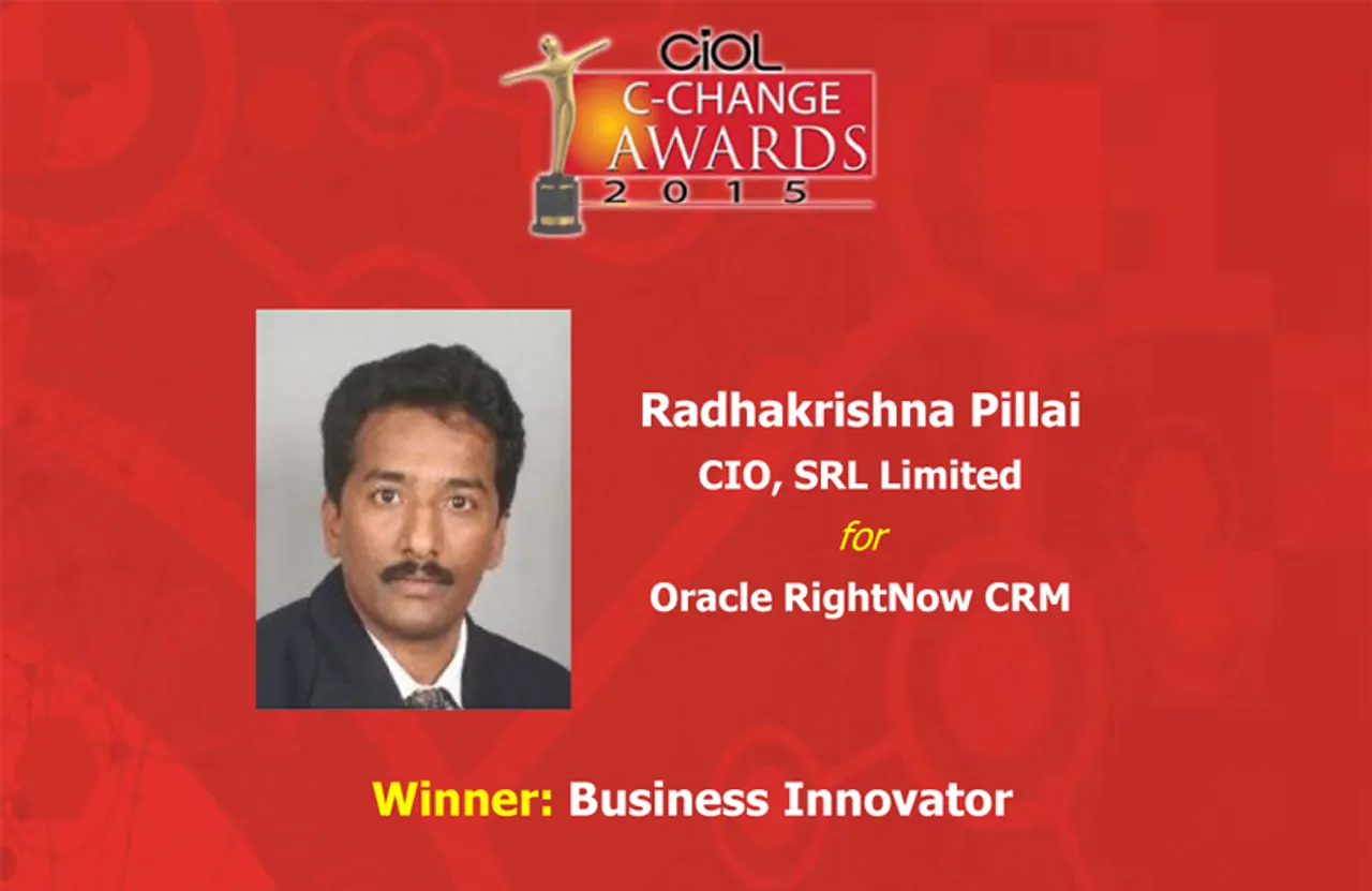 G Radhakrishna Pillai, an ace in solving business problems with Information Technology