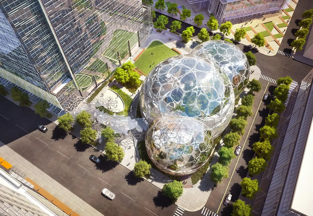 CIOL Amazon building tree houses for its employees