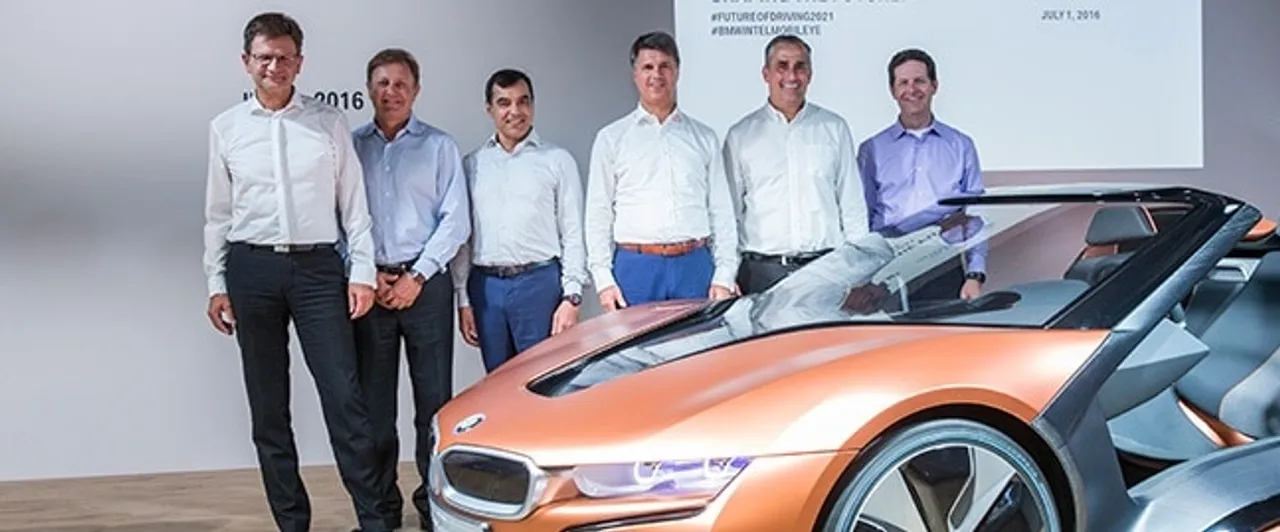 CIOL BMW partners with Intel, Mobileye to develop driver-less car technology