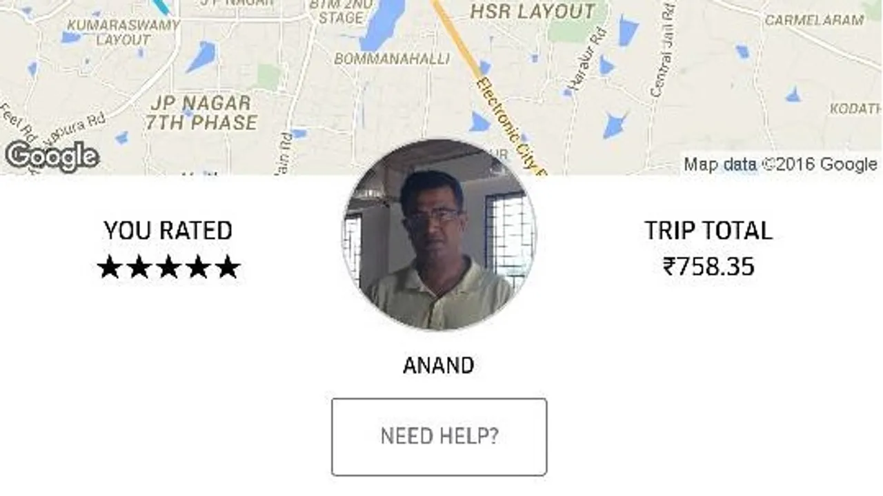 CIOL IIT turned uber driver, a good Samaritan or bluff?