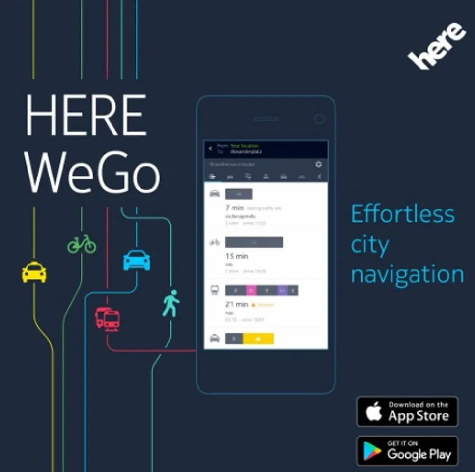 CIOL Here maps get a redesign and a new name 'Here WeGo'