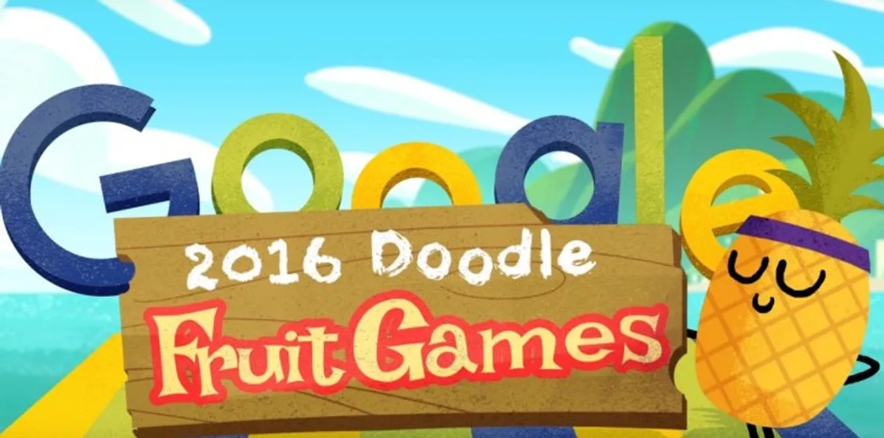 CIOL Doodle Fruit Games for Rio Olympics are a pure treat for game lovers