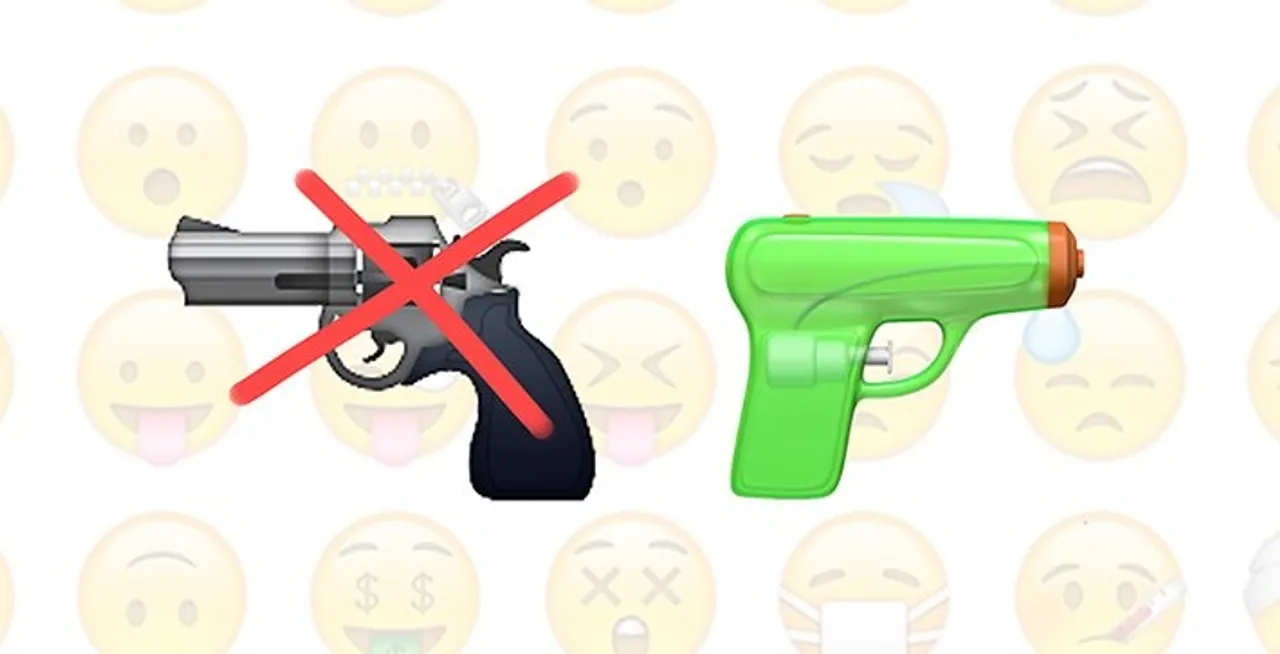 CIOL Apple to replace revolver with water pistol emojiwhen iOS 10 rolls out