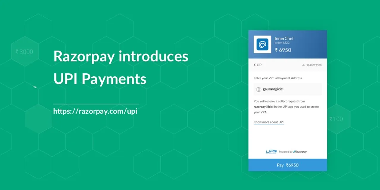 CIOL RazorPay now accepts payments through UPI