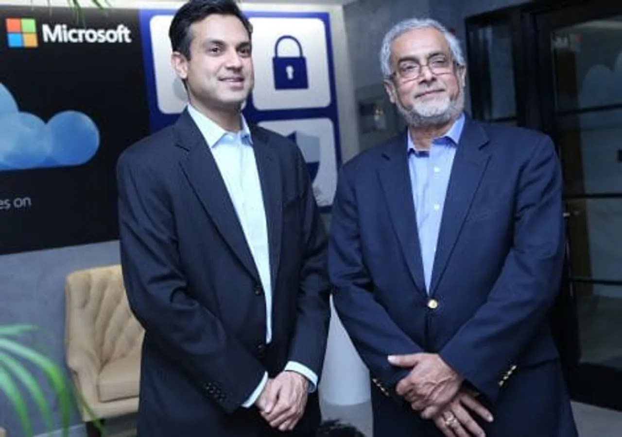 Mr. Bhaskar Pramanik Mr. Anant Maheshwari at Microsoft CSEC Launch
