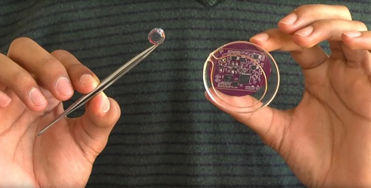 CIOL Contact lens that brings internet connectivity into any object over WiFi