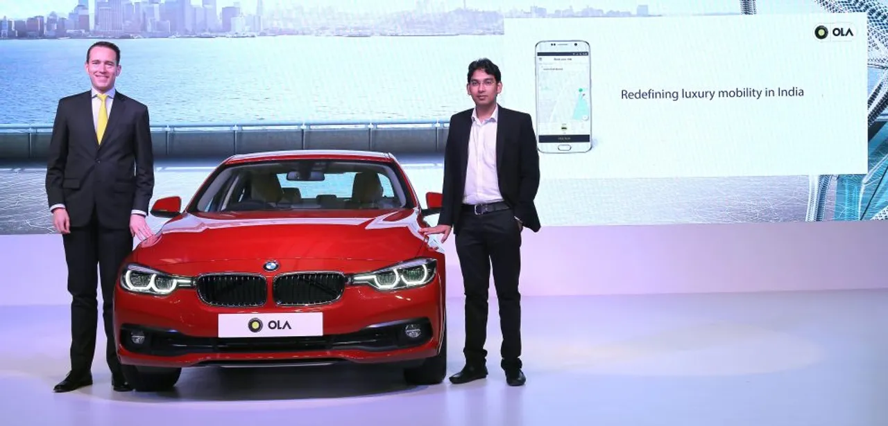 CIOL Ola partners BMW to offer on-demand luxury cabs