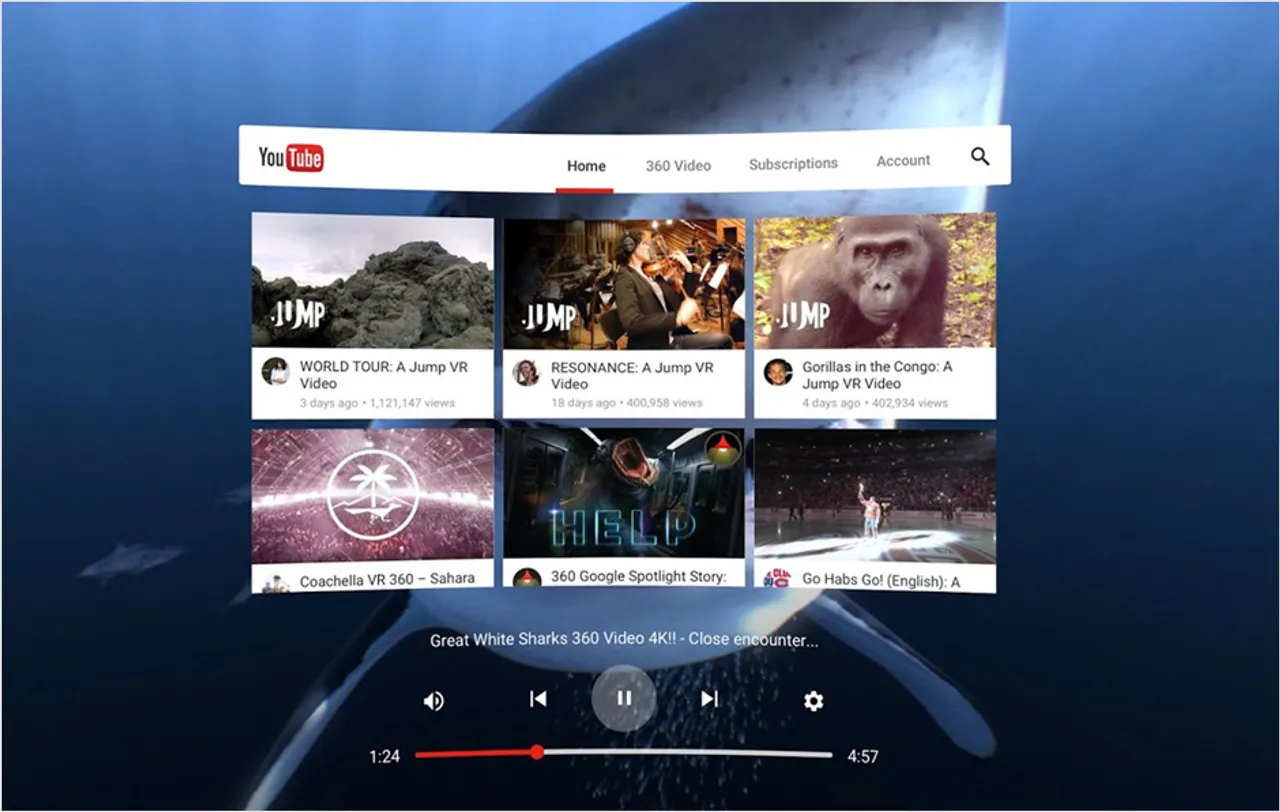 CIOL Get ready for an ’immersive’ experience with YouTube’s new VR app