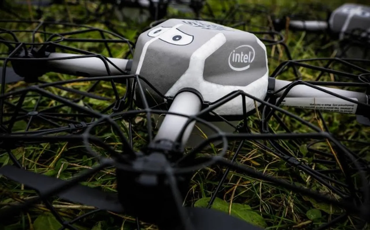 CIOL Intel unveils 'Shooting Star' a drone for night time light show
