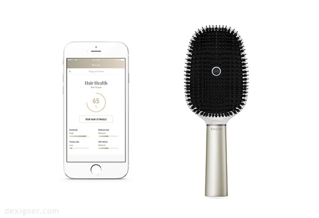 CIOL Hair Coash, the smart hairbrush will score your hair