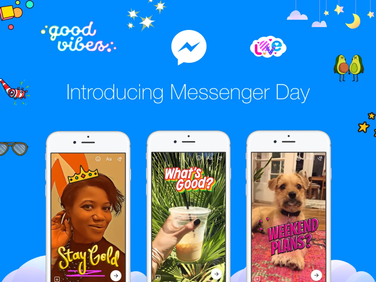 CIOL Facebook launches Messenger Day, a Snapchat clone with different name