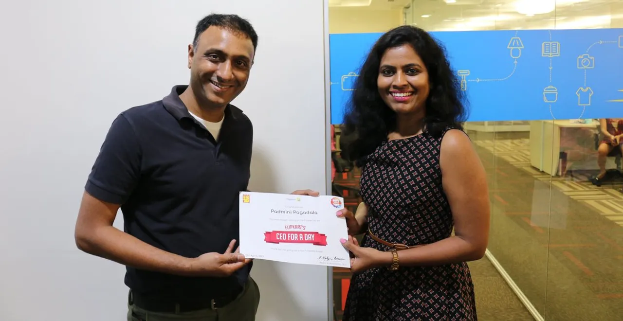 CIOL Padmini Pagadala, who was Flipkart's CEO for a day