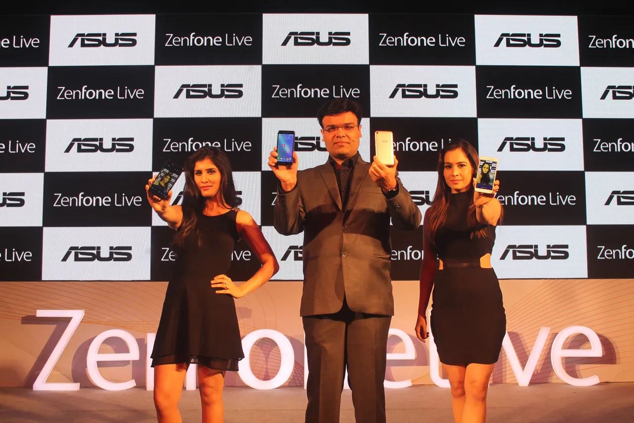 CIOL ASUS unveils Zenfone Live world’s first smartphone with beautification technology for live streaming videos