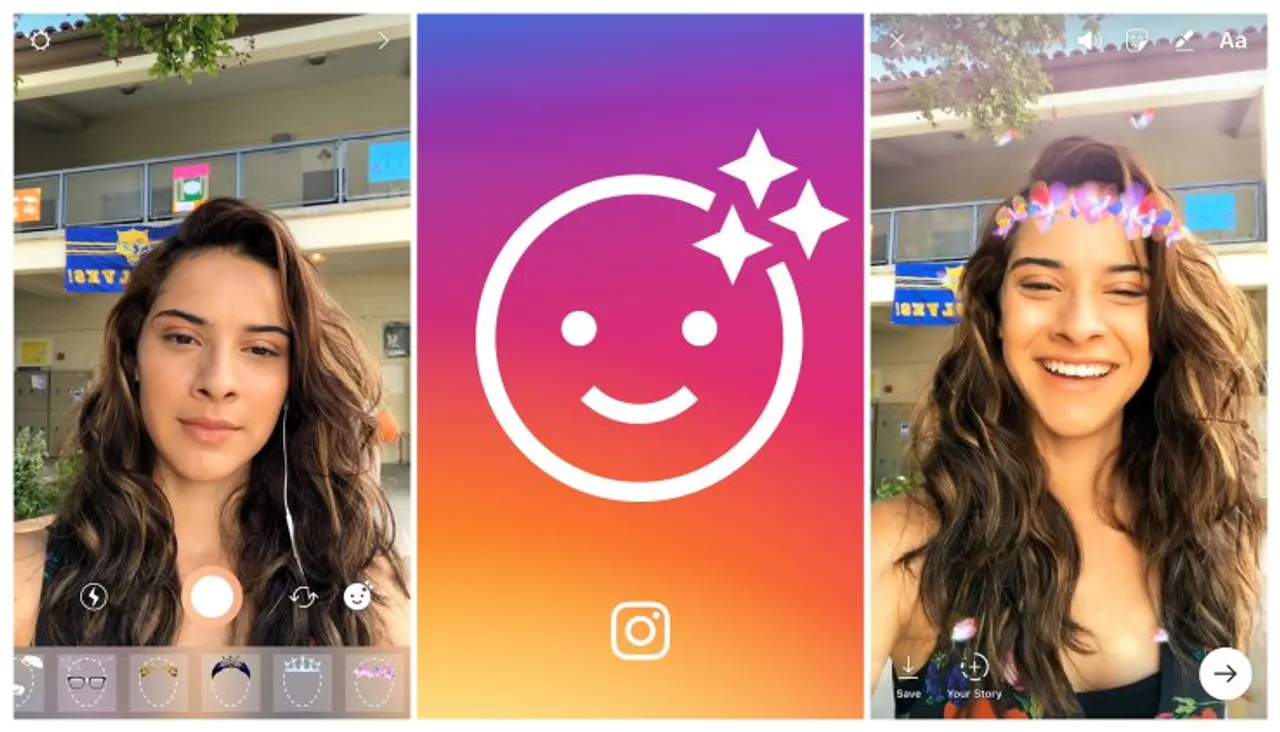 Instagram rolls out Snapchat-like augmented reality 'Face Filters'