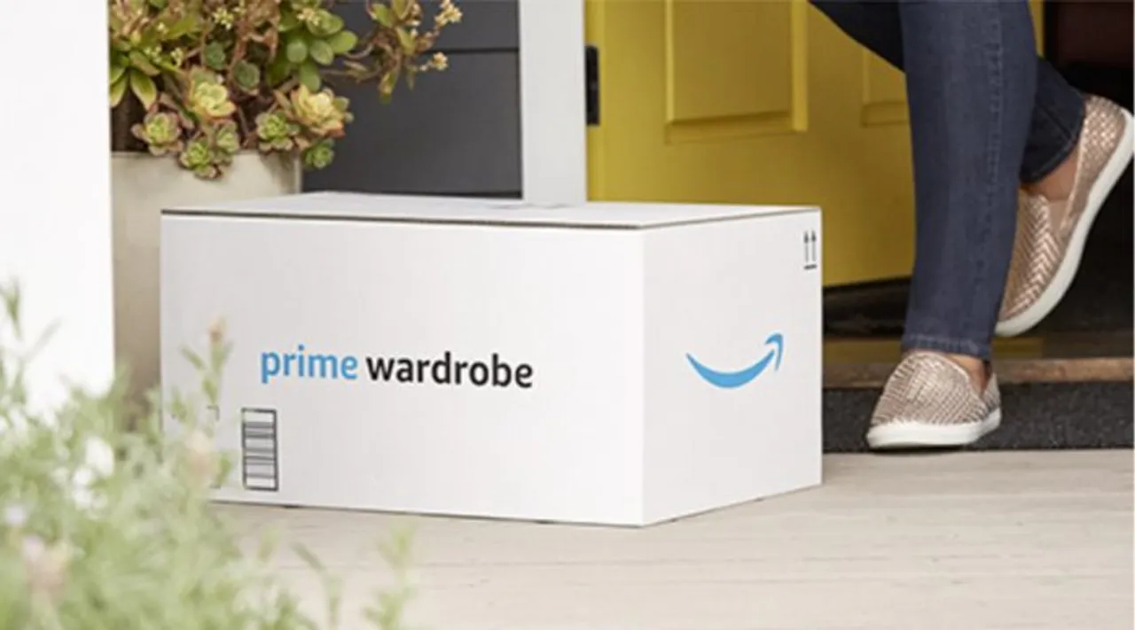 Amazon Prime Wardrobe box delivery doorstep x e