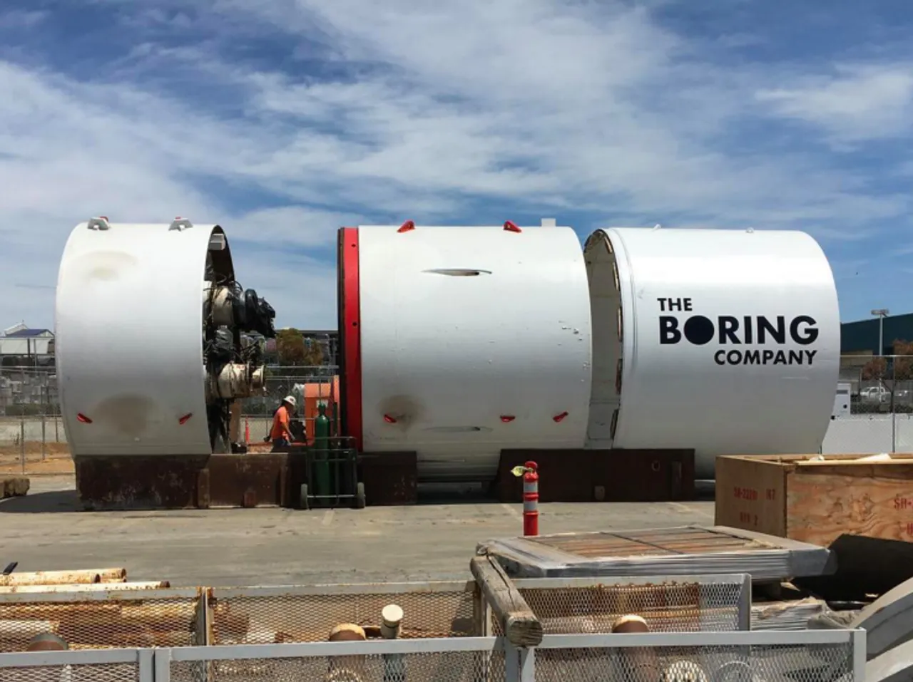 tunnel boring company borer e