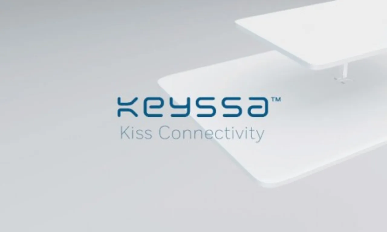 Keyssa 'kiss' technology helps transfer data wirelessly