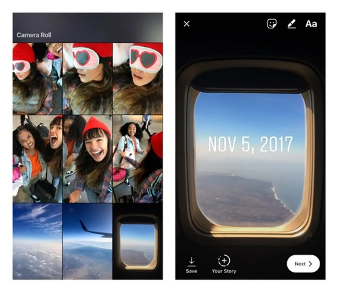 Instagram lets you add photos and videos older than 24 hours to your Stories