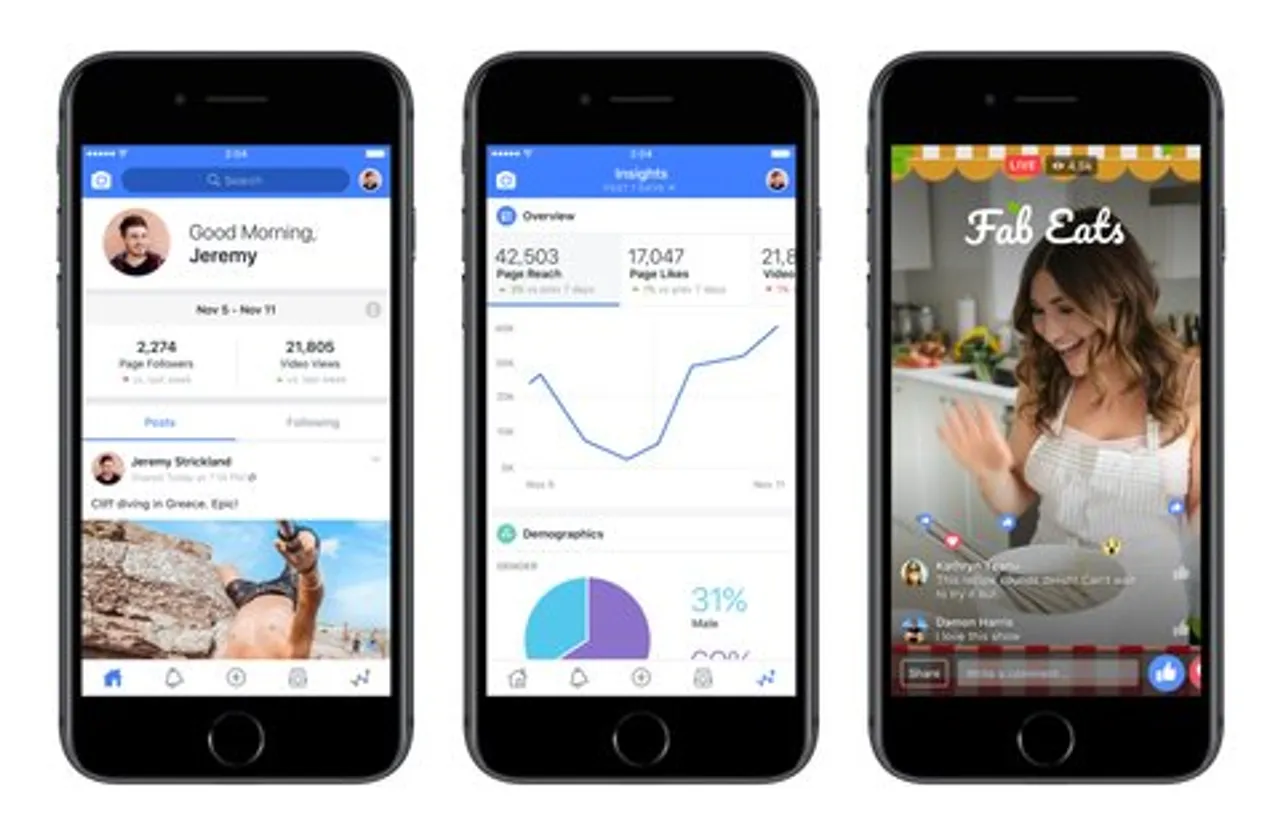 Facebook launches Creators app for video makers