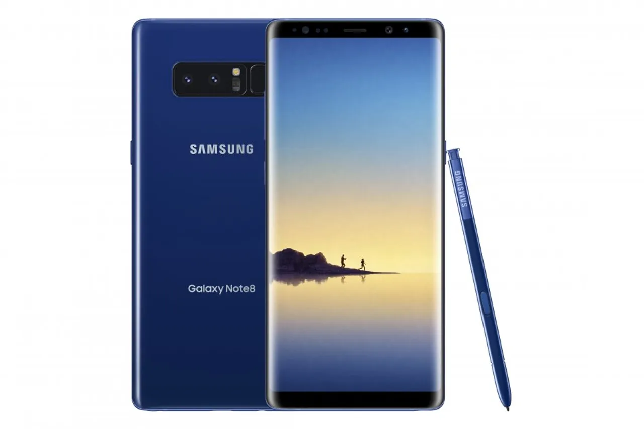 A deepsea blue version of Galaxy Note 8 is coming to US