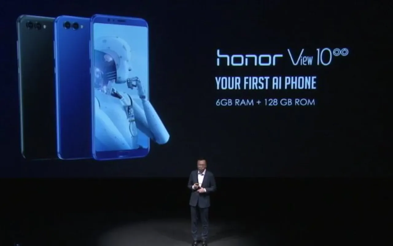 Honor View 10 with AI processor and Animoji feature launched