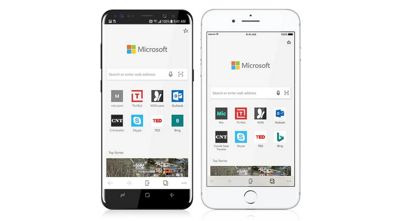 Microsoft Edge browser is now available in Android and iOS