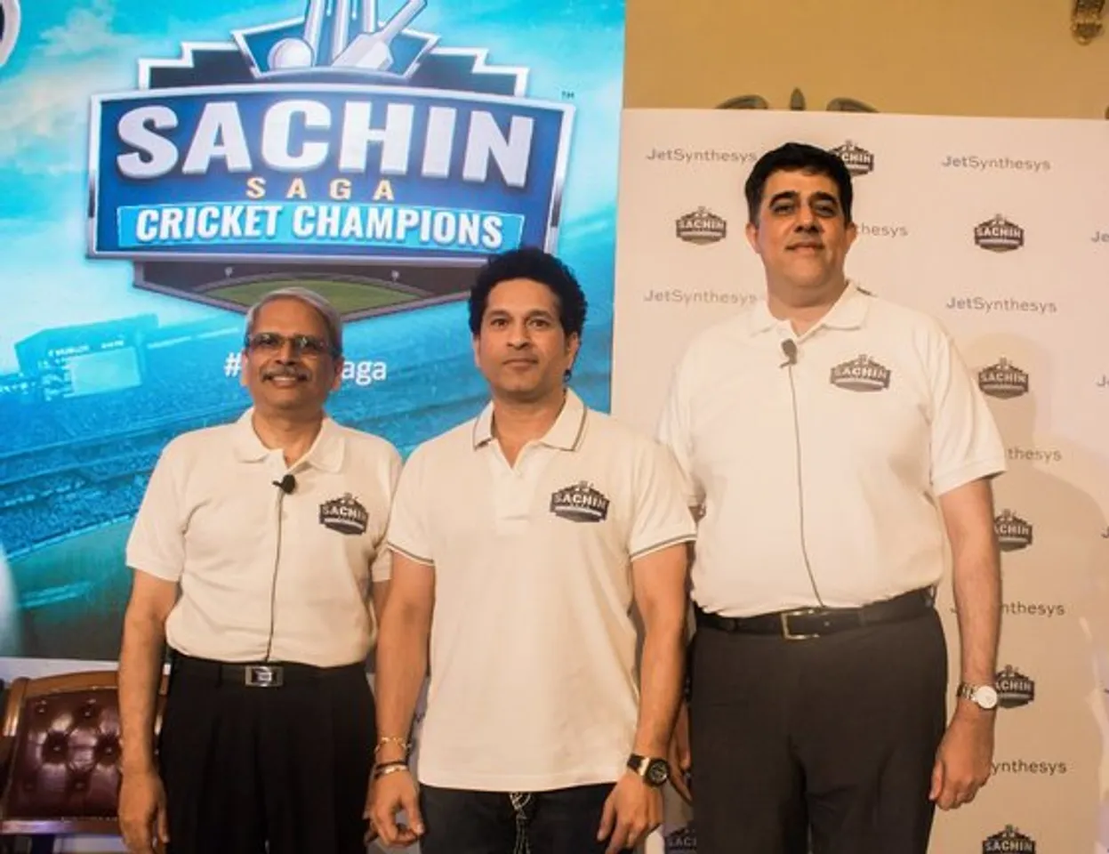 Sachin Tendulkar launches much awaited "Sachin Saga Cricket Champions"